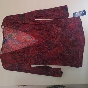 NWT Chaps Size XL top